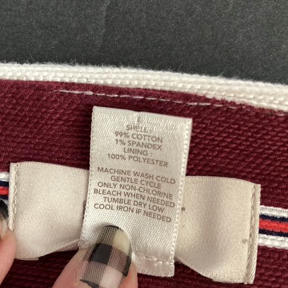 Loft Striped Short Skirt Size 12 - Picture 7 of 12